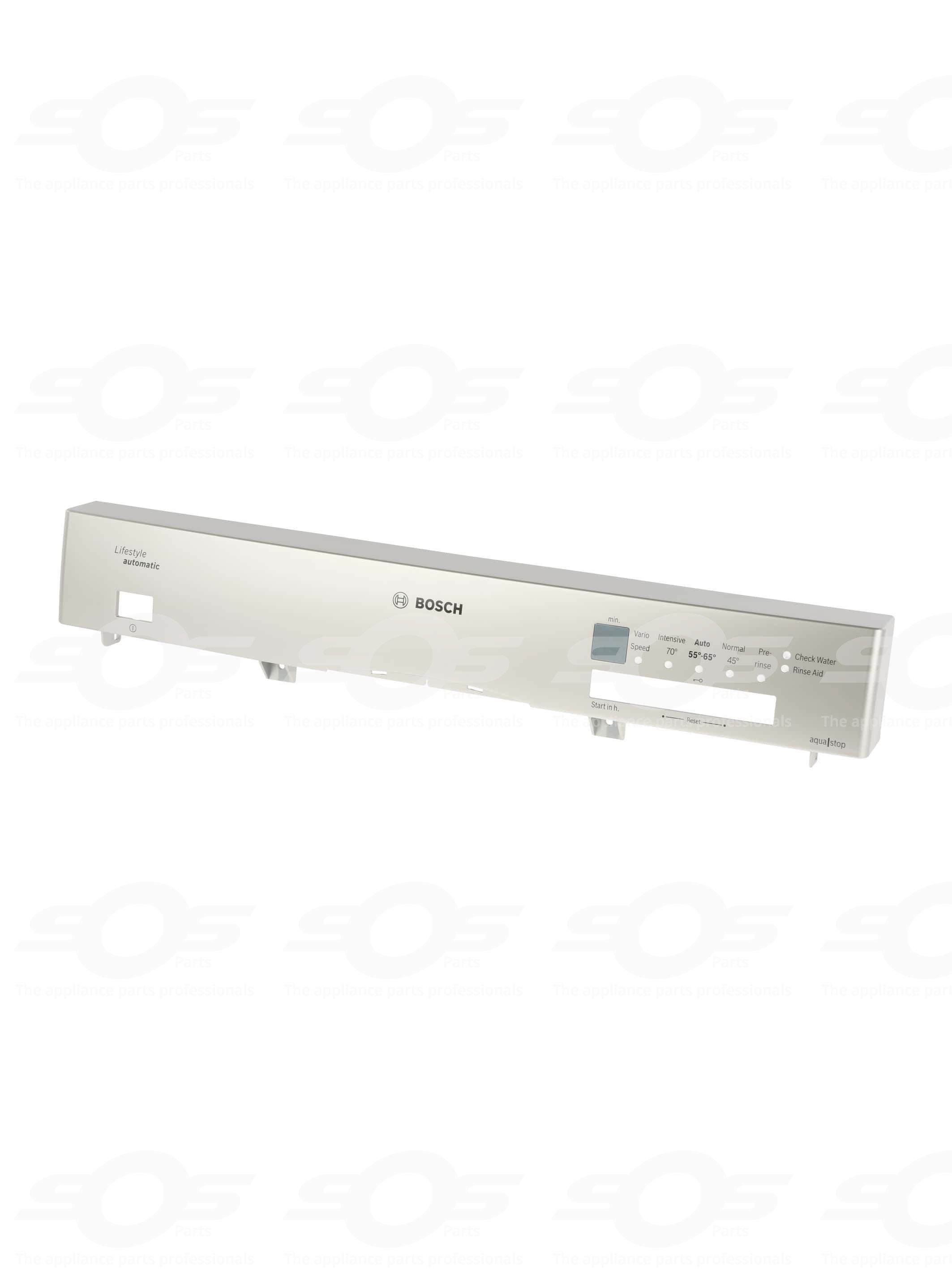 BOSCH DISHWASHER CONTROL PANEL FASCIA SOS Parts