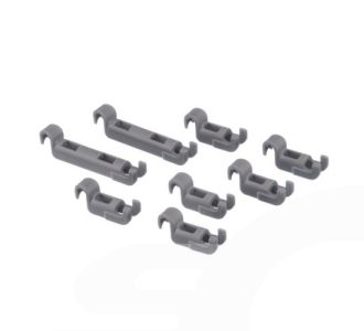 BOSCH DISHWASHER LOWER RACK CLIPS 00611472