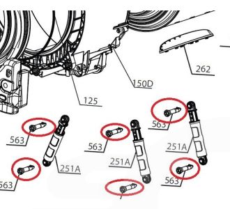 Shock Absorber Pin 1327804140