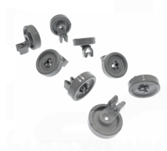 441305 Asko Dishwasher Lower Basket Wheels Kit Pack Of 8 441305