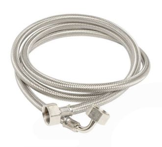 Aqua Duct 10Mm Ss Supply Hose Connection 3/4 -1.5M 5250065