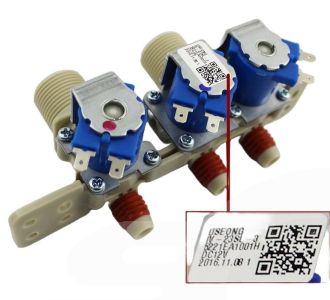 5221EA1001H LG Washing Machine INLET VALVE ASSY-3 WAY 12VDC 5221EA1001H