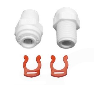 WESTINGHOUSE COUPLING KIT PLASTIC 1/4 X 1/4 WF005