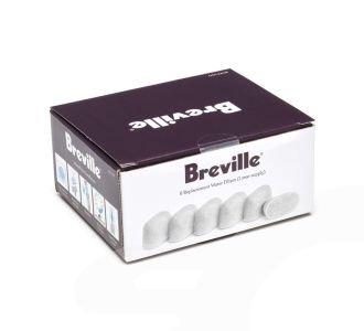 BWF100 Breville Charcoal Water Filters 6 Pack BWF100