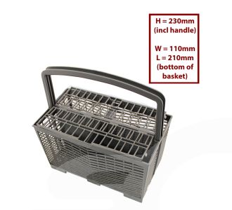 DISHWASHER CUTLERY BASKET UNIVERSAL 5005ED2003B